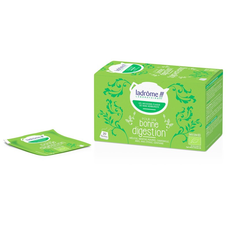 Infusion bio pour le confort digestif - 30 g | LADROME