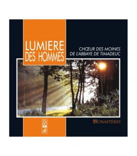 Lumière des hommes - Choeur des moines de l'Abbaye de Timadeuc (CD)