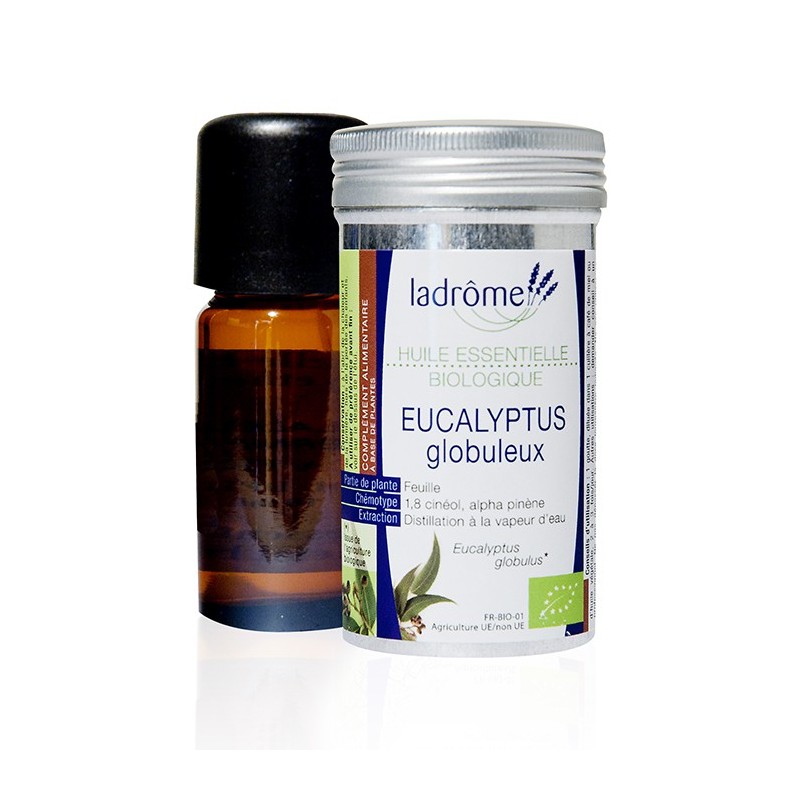Huile essentielle d'eucalyptus globuleux bio - 10 mL | LADROME