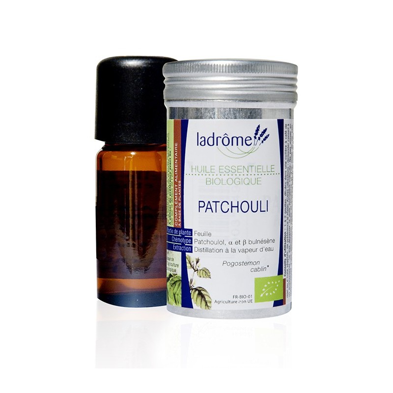 Huile essentielle de patchouli bio - 10 mL | LADROME