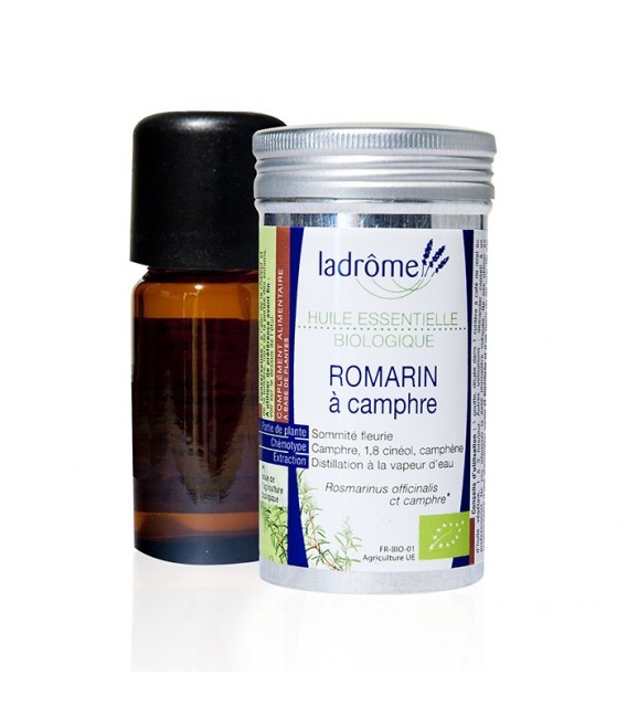 DATE PROCHE - Huile essentielle de romarin à camphre bio
