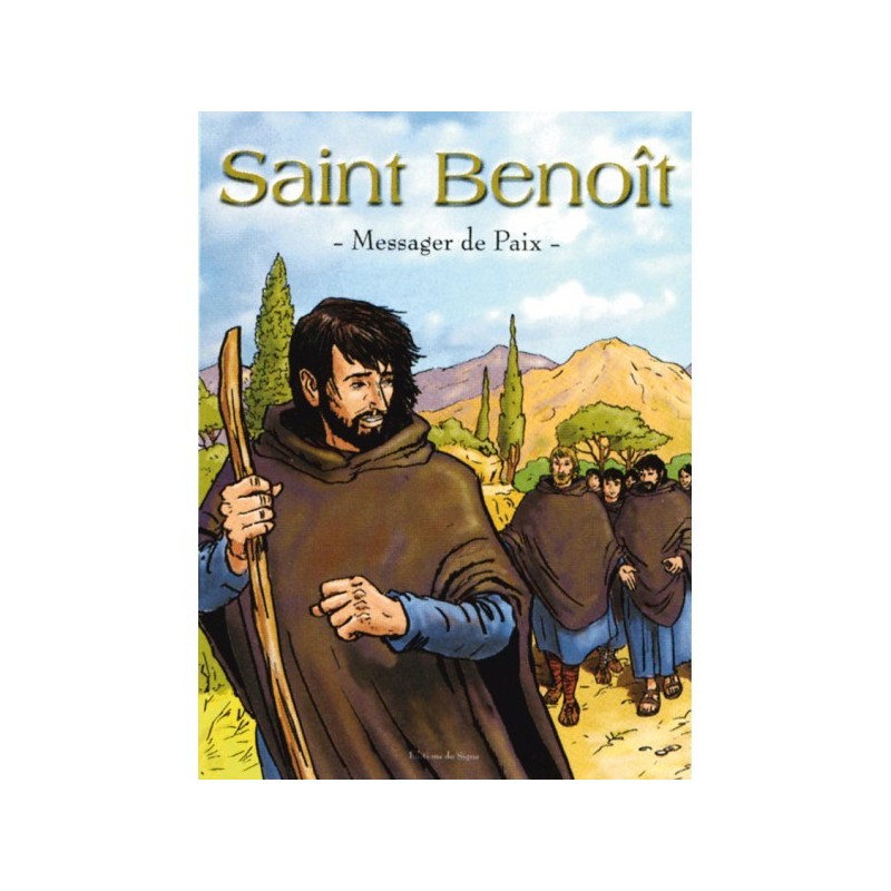 Saint-Benoît - Messager de la paix (BD) | LIVRE
