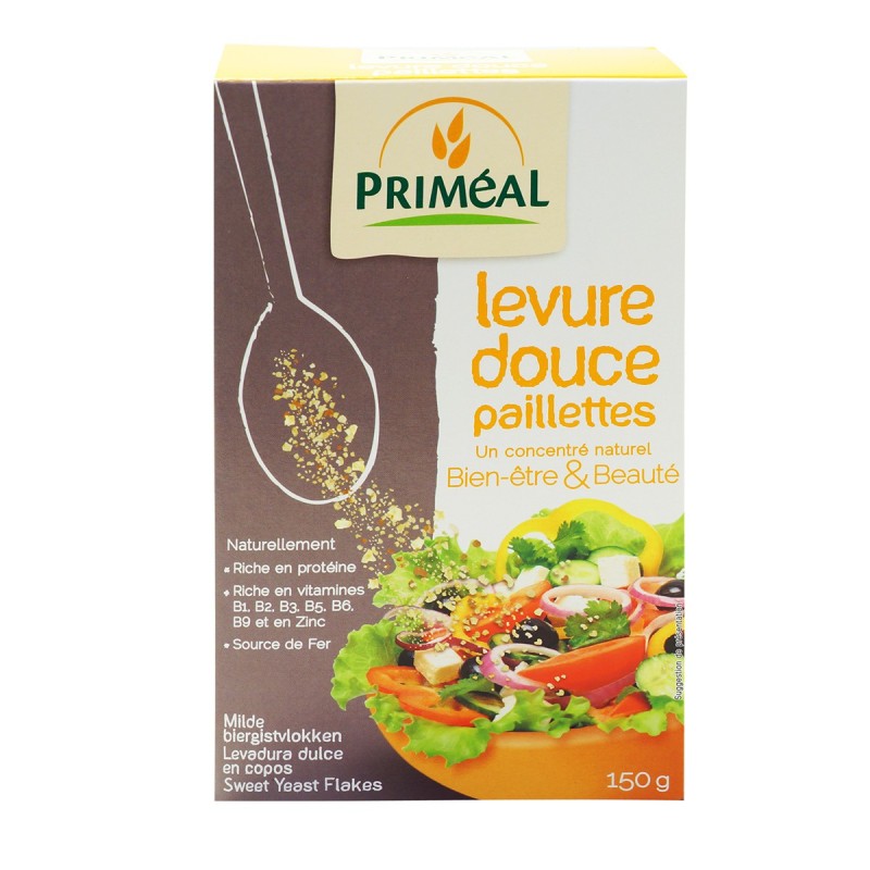 Levure douce en paillettes - 150 g | PRIMÉAL