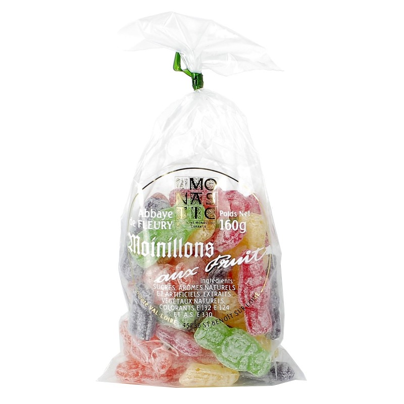 Sachet de moinillons aux fruits - 160 g | FLEURY (Abbaye de Saint-Benoît-sur-Loire)