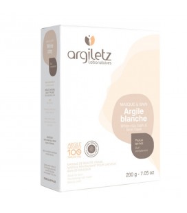 Argile blanche ultra ventilée pour Masque & Bain