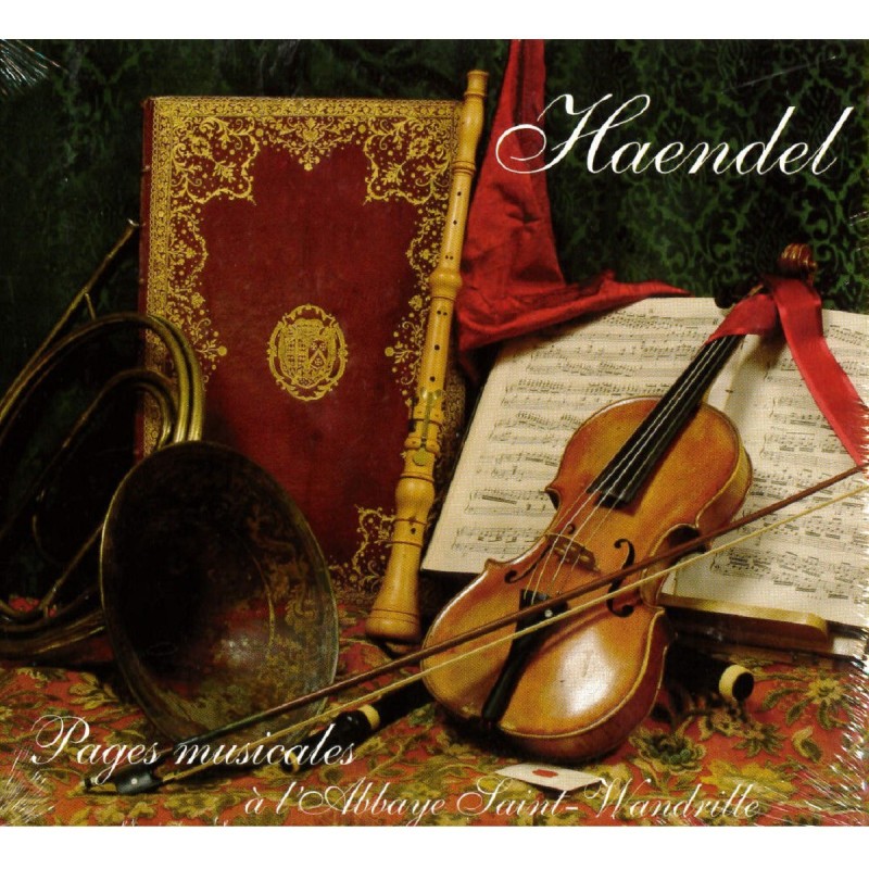 Haendel - pages musicales à l'abbaye Saint-Wandrille (CD) | SAINT-WANDRILLE de Fontenelle (Abbaye)