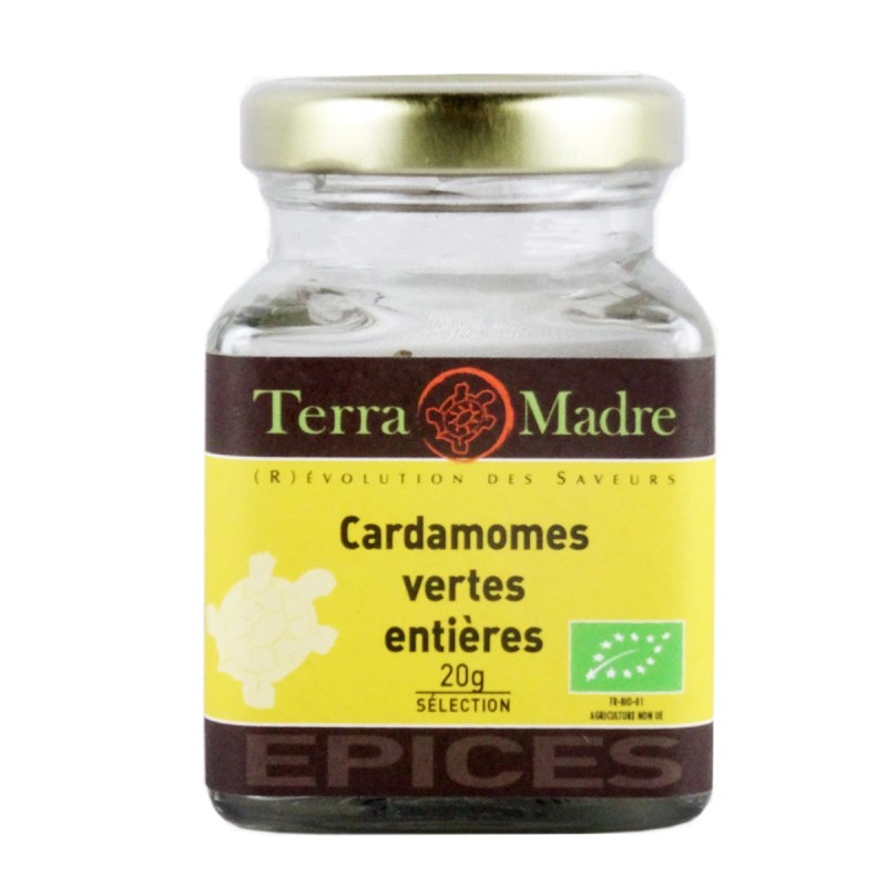 Cardamomes vertes entières bio