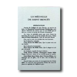 Notice sur la Médaille de Saint Benoit