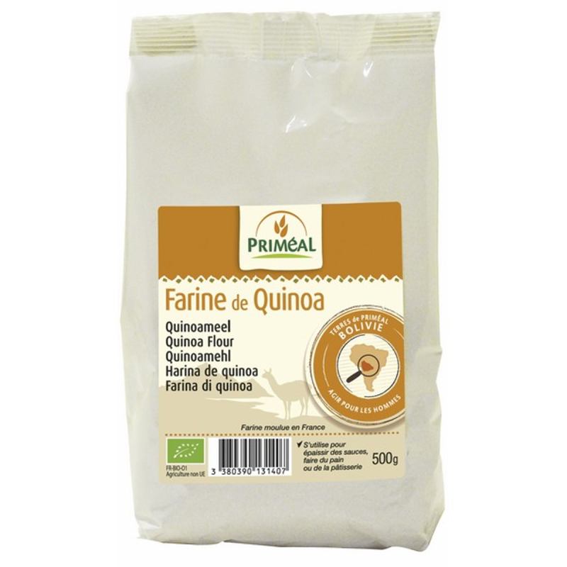 Farine précuite de quinoa bio
