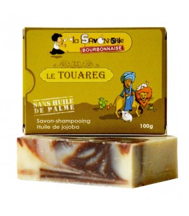 Savon-shampoing "Le Touareg" à l'huile de jojoba 100% bio & vegan