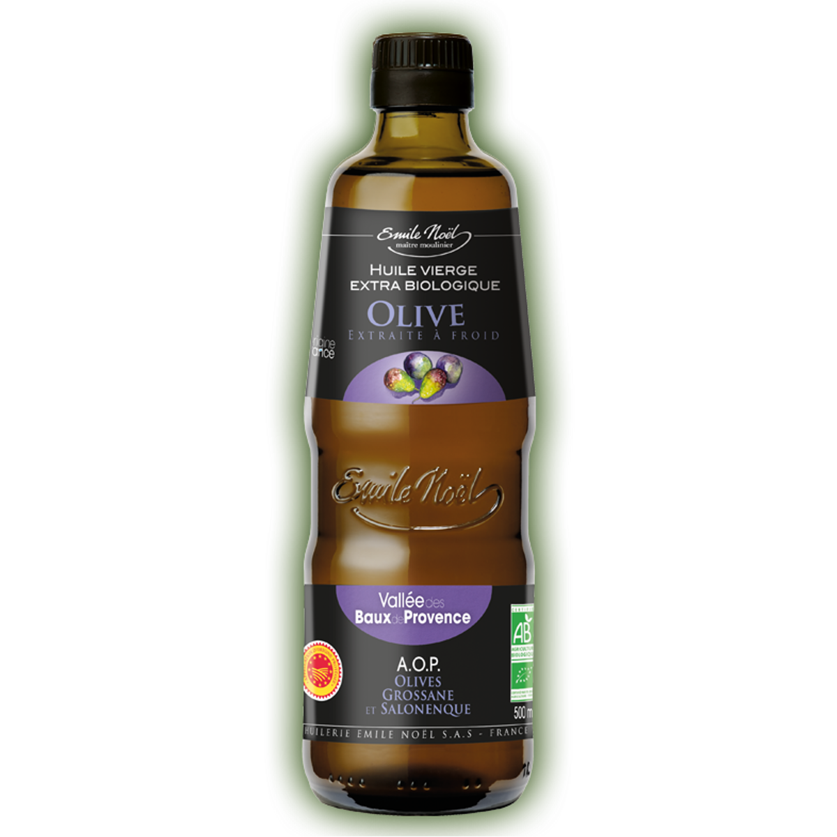 Huile d'olive vierge extra bio de la vallée des BauxdeProvence AOP