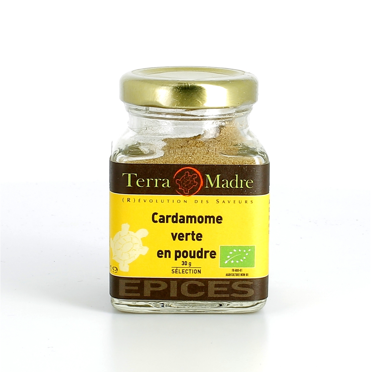 Poudre de graines de cardamome - Bio