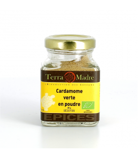 Cardamome verte en poudre bio