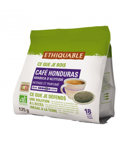 Dosettes de café du Honduras bio & équitable