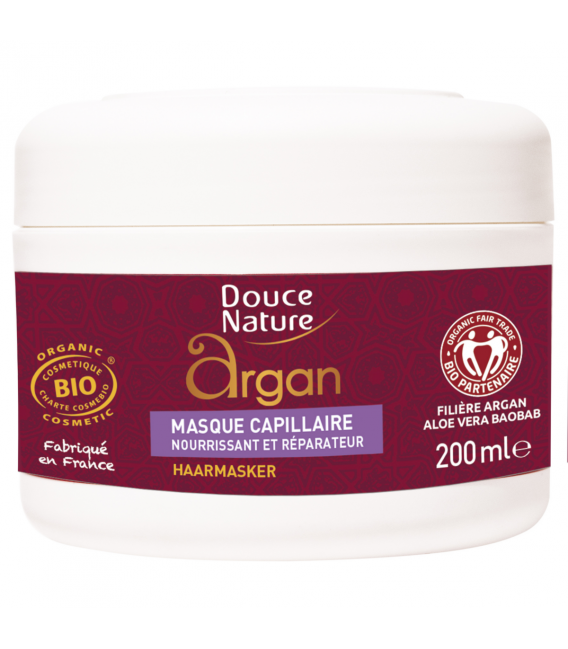 Masque capillaire à l'argan bio