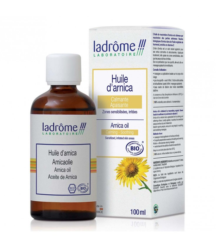 Huile végétale d'arnica bio