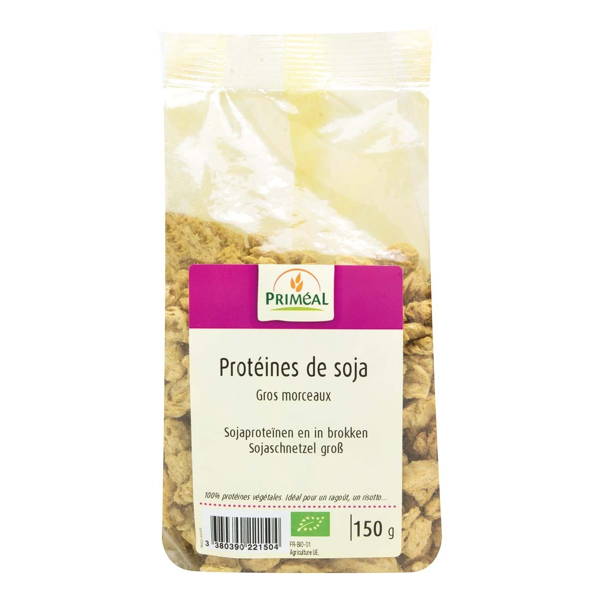 Priméal -- Flocons d'avoine bio gros Vrac (origine UE) - 3 kg