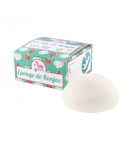 Eponge de konjac 100% naturelle et végane