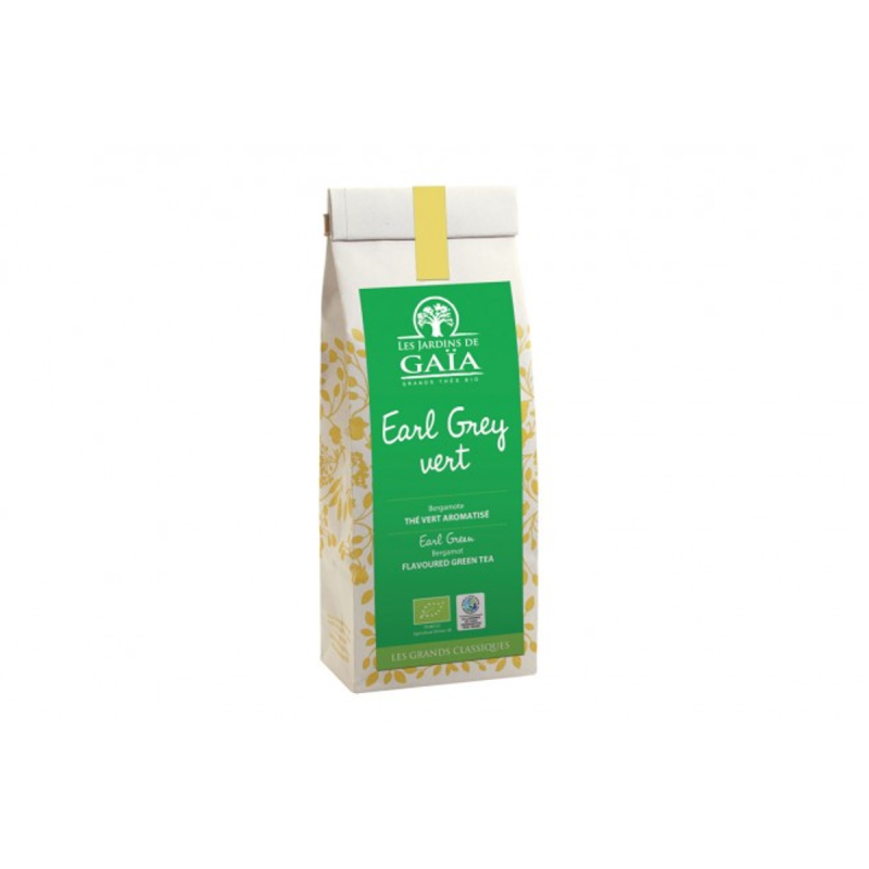 Thé Earl Grey vert bio & équitable