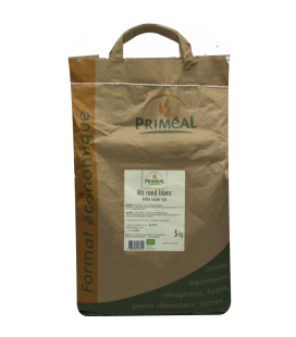 Riz rond blanc bio VRAC RHD 5 kg