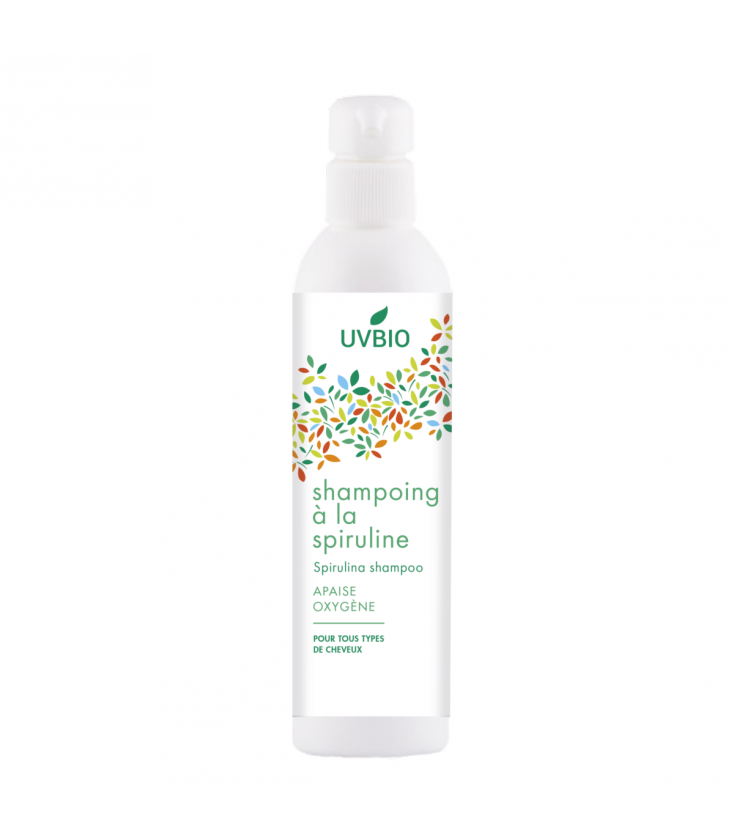 Shampoing à la spiruline bio