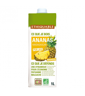 Jus d'ananas bio & équitable