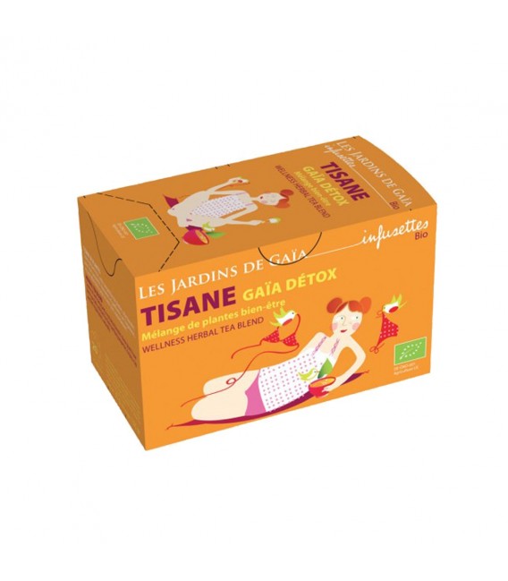 Tisane de plantes gaïa detox bio