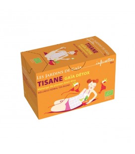 Tisane de plantes gaïa detox bio