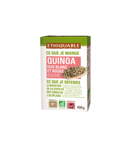 Duo de quinoa blanc & rouge bio & équitable