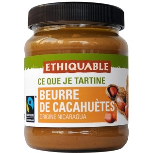 Beurre de cacahuètes équitable
