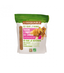 Sucre complet de canne en poudre dans SACHET bio & équitable