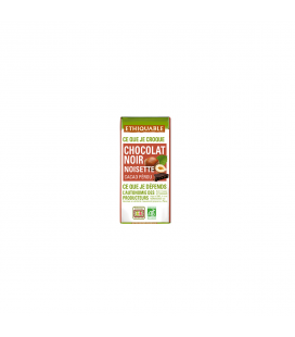 Mini tablette chocolat noir 65% bio & équitable