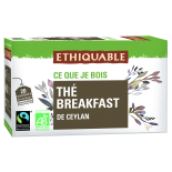 Thé noir Breakfast de Ceylan bio & équitable