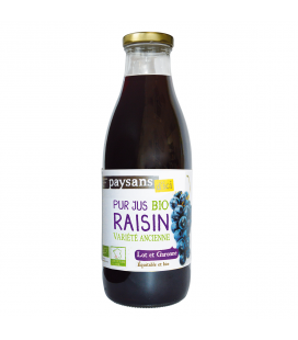 Pur jus de raisin de Monflanquin bio & équitable