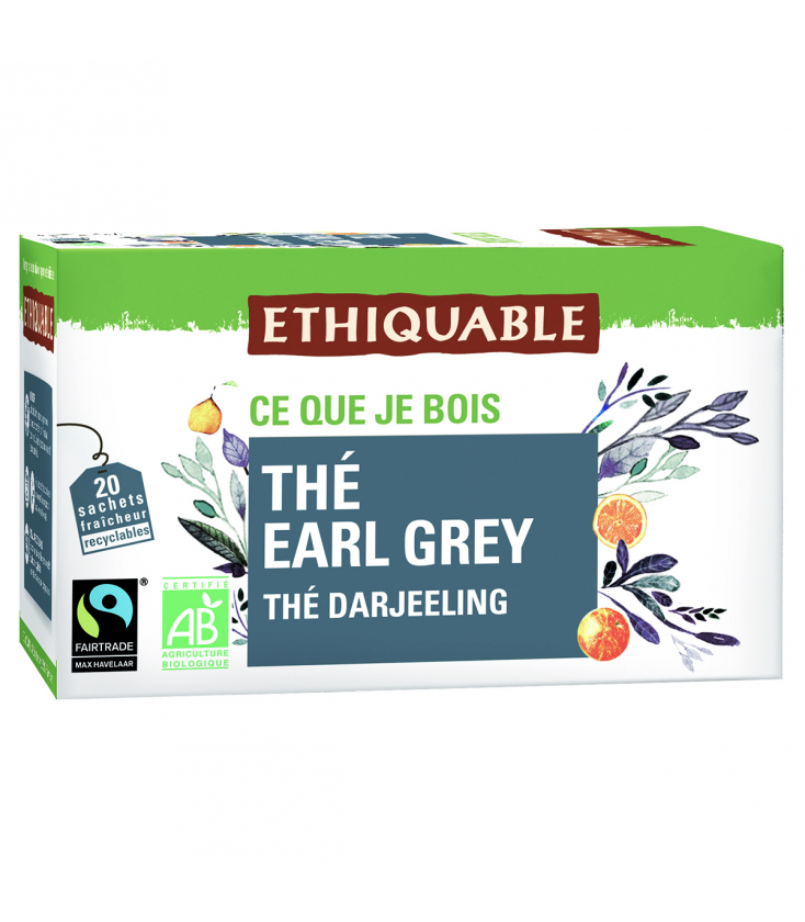 Thé Earl Grey bio & équitable