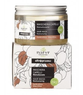 Masque capillaire (après-shampoing) bio au Karité et à l'Amande douce