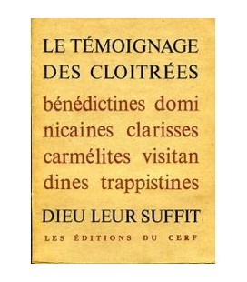Le mystère monastique, un moine bénédictin