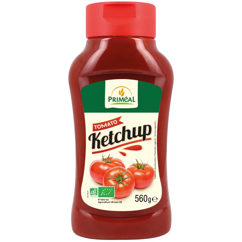 Ketchup bio au sucre de canne