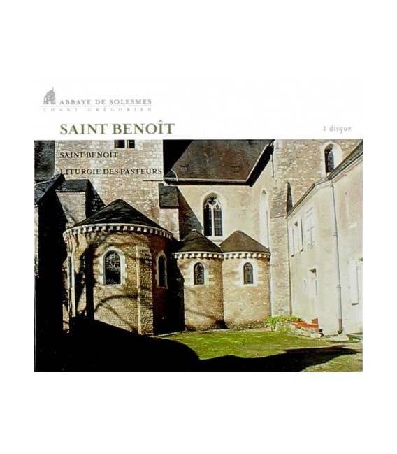 ABBAYE DE SOLESMES - CD - Liturgie des pasteurs Saint-Benoît