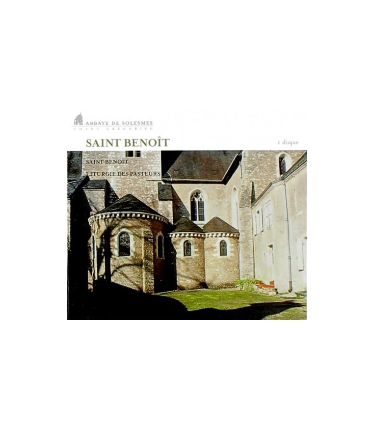 ABBAYE DE SOLESMES - CD - Liturgie des pasteurs Saint-Benoît