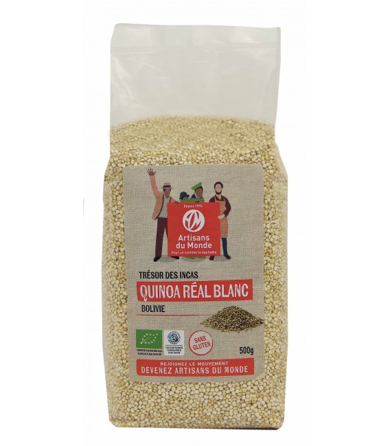 Quinoa Réal BLanc bio & équitable