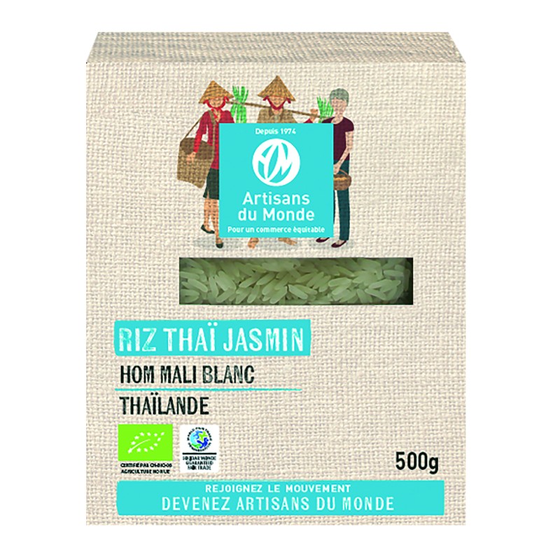 Riz blanc Hom Mali bio & équitable