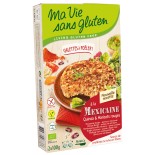 Galette à poêler à la Mexicaine - Quinoa et Haricots rouges Bio & sans gluten