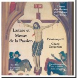 Printemps II - Laetare et Messes de la Passion - Chant Grégorien (CD)