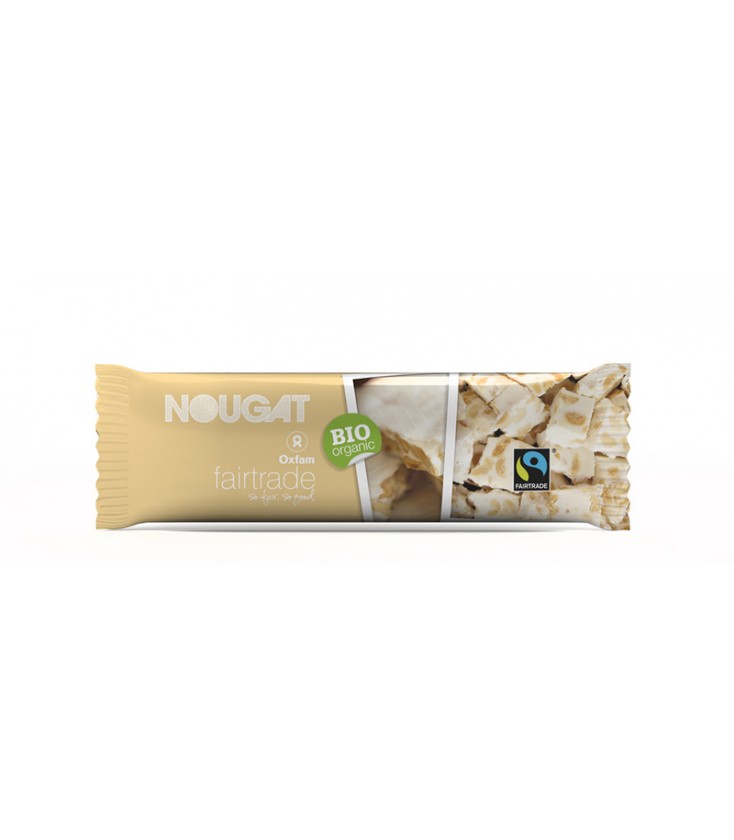 Barre de Nougat fondante bio & équitable