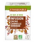 Infusion cacao canelle bio & équitable - 20 sachets