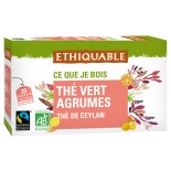 Thé vert au agrumes