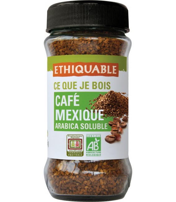 Café Equateur soluble bio & équitable
