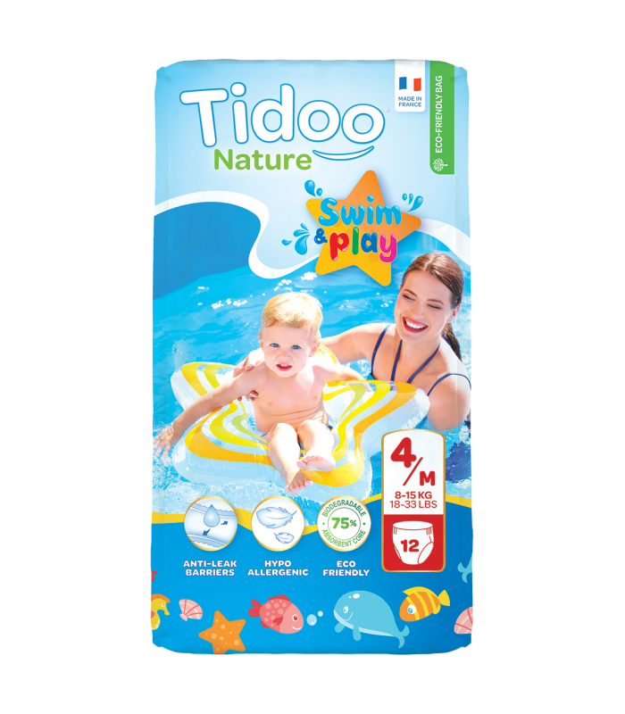 Culottes de bain écologiques T4/M (8-15 kg) | TIDOO
