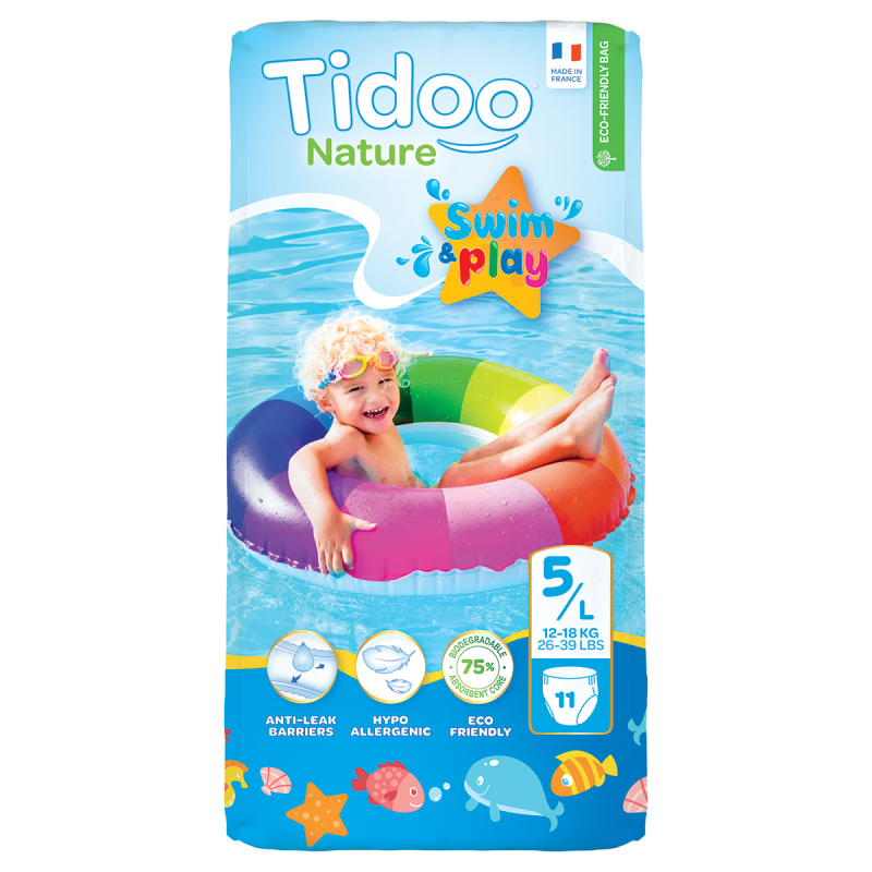 Tidoo Nature culottes de bain jetables écologiques